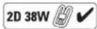 DEWALT DC020 - Labels on Worklight - 2
