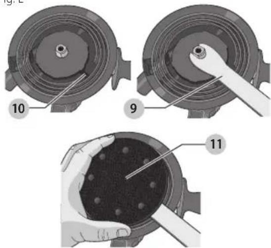 DEWALT DWE6401DS - Assemble Sanding Pad (Fig. E) - 1