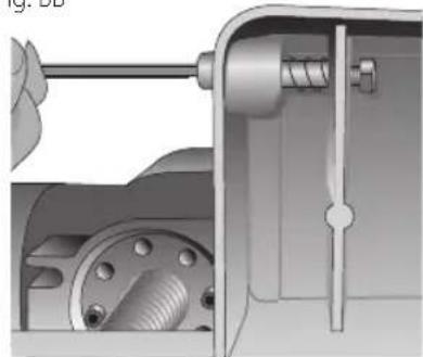 DEWALT DW735X - Instalación y Configuración del Material de la Base (Fig. BB-DD) - 1