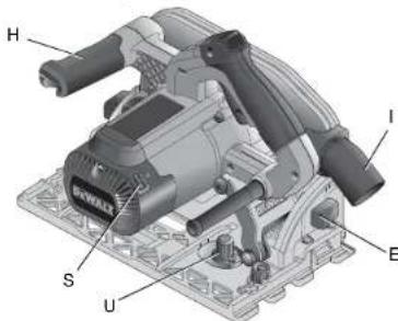 DEWALT DWS520SKH - COMPONENTES (Fig. 1-3, 8) - 2