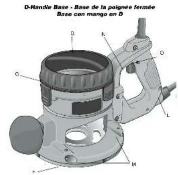 DEWALT DW616D - UTILISATION ET ENTRETIEN DE L'OUTIL - 3