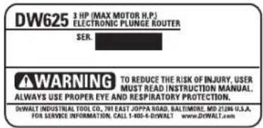 DEWALT DW625 - DAY MONEY BACK GUARANTEE - 1