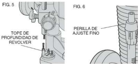 DEWALT DW621K - APAGUE Y DESCONECTE LA REBAJADORA. - 4