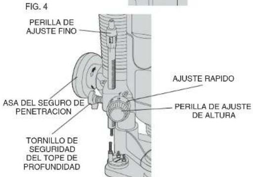 DEWALT DW621K - APAGUE Y DESCONECTE LA REBAJADORA. - 3