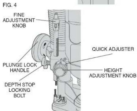 DEWALT DW621K - TURN OFF AND UNPLUG ROUTER - 3