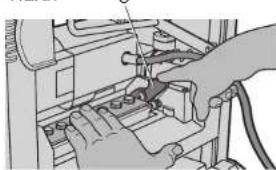 DEWALT DW734 - ADVERTECIA: MANTenga SUS DEDOS ALEJADOS DEL MECANISMO DE CORTE ENTodo MOMENTO. USE LA HERRAMIENTA INCLUDEA PARA MANEJAR LAS CUCHILLAS. - 5