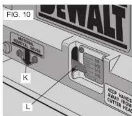 DEWALT DW734 - Tecnica de cepillado correcta - 3