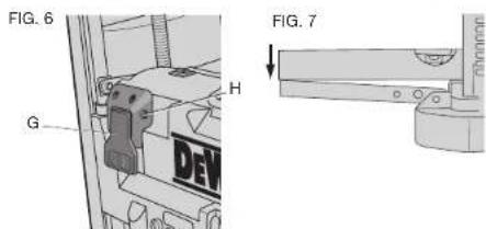 DEWALT DW734 - Rallonges de plateau - 5