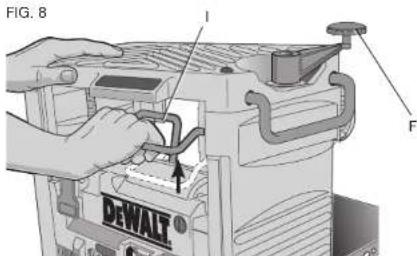 DEWALT DW734 - Proper Planing Technique - 1