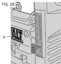 DEWALT DW734 - Si les deux tranchants d'une lame sont usés : - 7