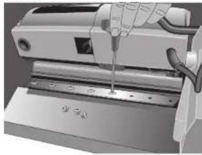 DEWALT DW734 - ADVERTECIA: MANTenga SUS DEDOS ALEJADOS DEL MECANISMO DE CORTE ENTodo MOMENTO. USE LA HERRAMIENTA INCLUDEA PARA MANEJAR LAS CUCHILLAS. - 1