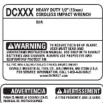 DEWALT DC810KL - CONTRAT D'ENTRETIEN GRATUIT DE DEUX ANS - 1
