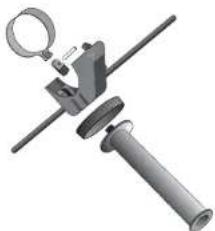 DEWALT D25551K - TO MOUNT IN REAR POSITION (FIG. 2) - 1