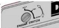 DEWALT DG4300 - Starting the Generator — Electric Start - 1