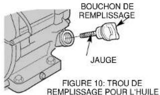 DEWALT DG7000E - VÉRIFICATION DE L'HUILE (FIGURE 10 ET 11) - 4