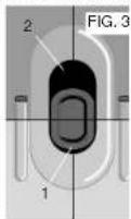 DEWALT DW006K2 - Bouton à deux vitesses d'engrenage (fig. 3) - 1