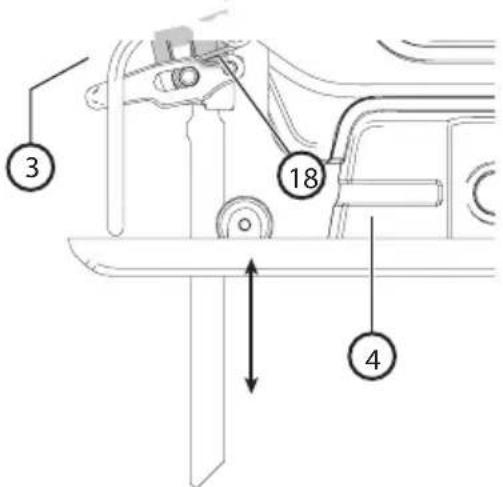 BLACK & DECKER BCS601 - Установка ріжучого полотна (Рис. А, F) - 1