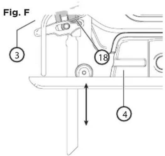 BLACK & DECKER BCS601 - Fitting the saw blade (Fig. A, F) - 1