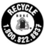 BLACK & DECKER BCS601 - Знак RBRC® - 1
