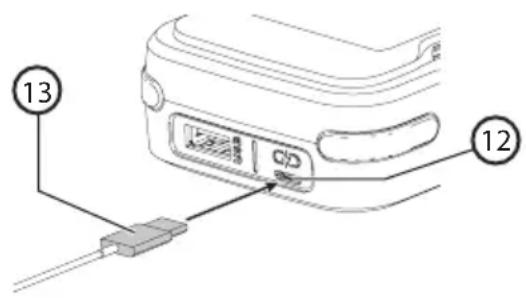 BLACK & DECKER BCS601 - Charging the BLACK+DECKER GoPak 2 in 1 battery (Fig. C, D) - 3