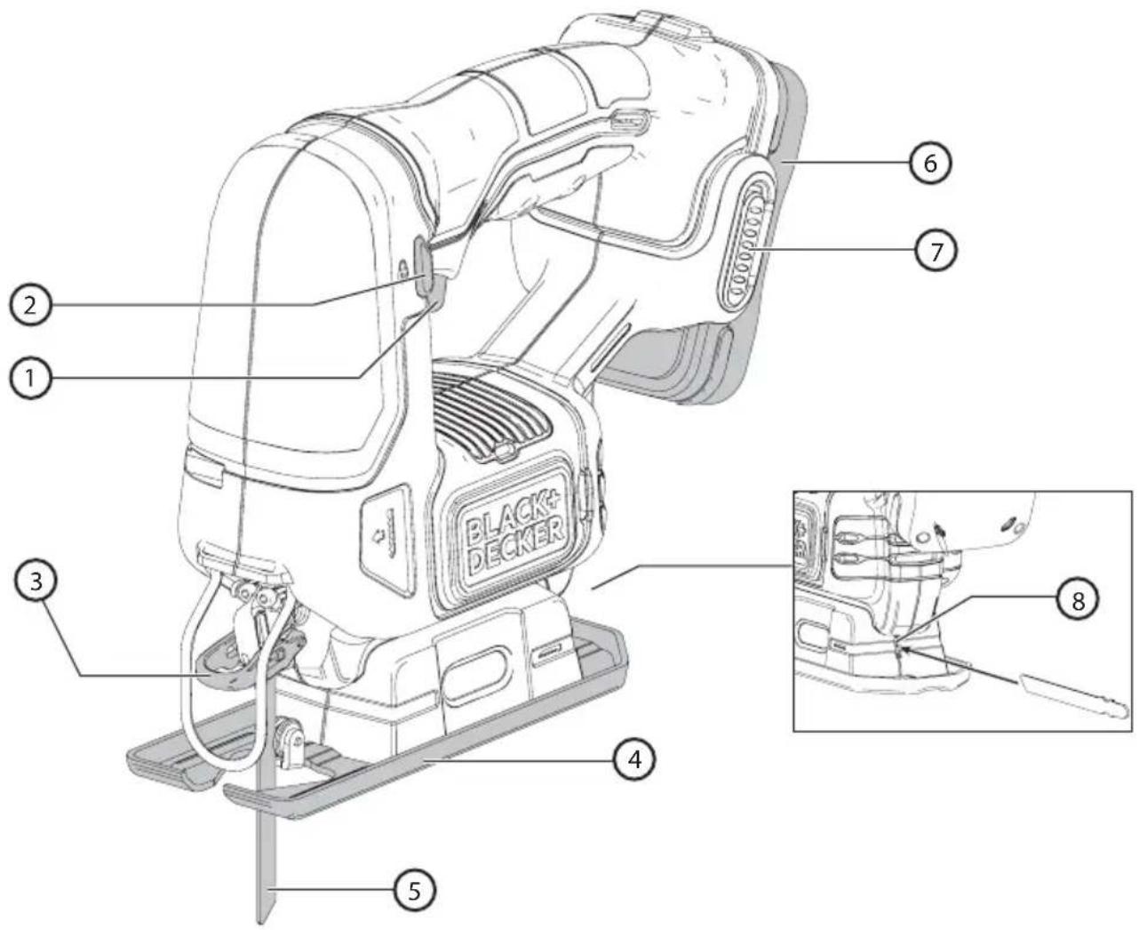 BLACK & DECKER BCS601 - 2