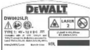 BLACK & DECKER 36070 - Etiquetas de advertencia - 5