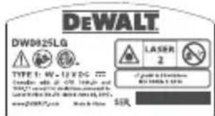 BLACK & DECKER 36070 - Warning Labels - 4