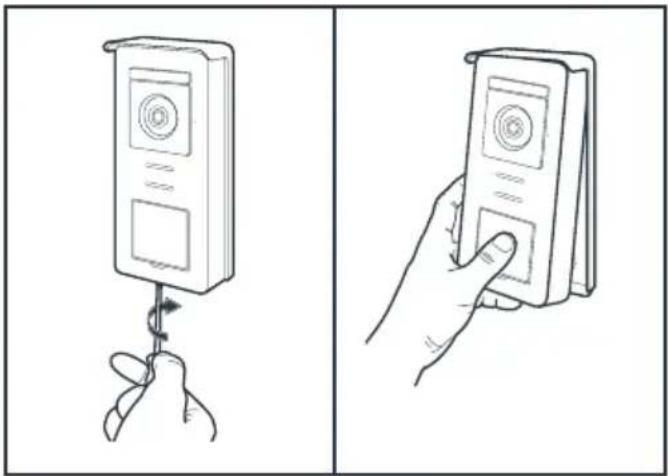 THOMSON 512263 - INSTALLATION OF THE MAIN OR ADDITIONAL INTERCOM PANEL - 1