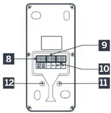 THOMSON 512263 - 4-PLATINE DE RUE - 2