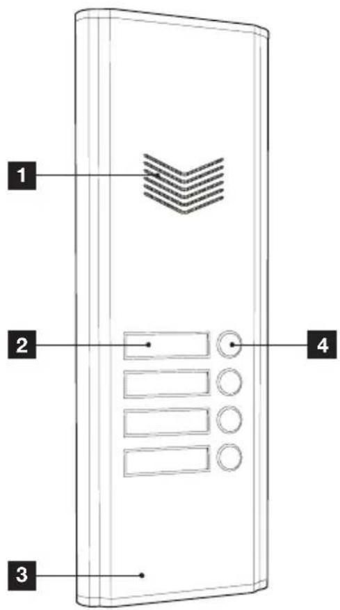 THOMSON 512280 - - PLATINE DE RUE - 1