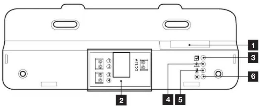 DC15V ① ② ③ ④ ② ① ③ ④ ② ④ ⑤ ⑥ ① ③ ④ ⑤