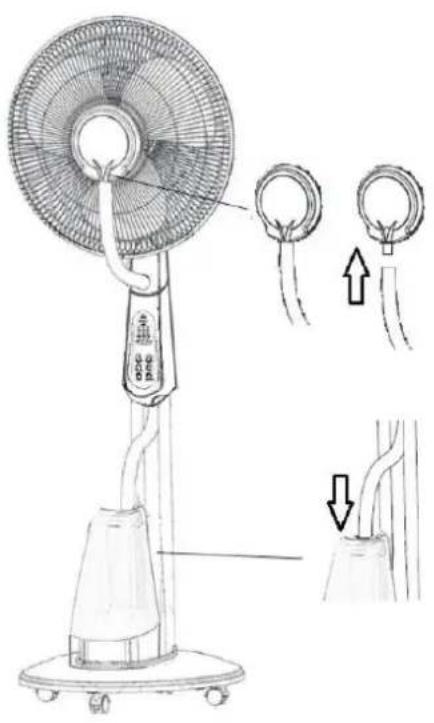 THOMSON THVEL484K - Remplissage du réservoir de l'humidificateur - 5