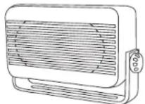 MOTOROLA IHF1000 - Installing the External Speaker - 1