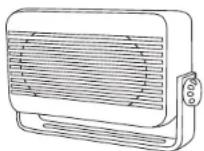 MOTOROLA IHF1000 - Installazione dell'altoparlante esterno - 1