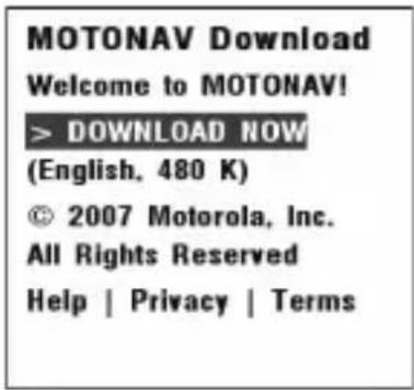 MOTOROLA T805 - Important: - 1
