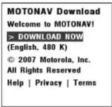MOTOROLA T805 - Wichtig: - 1