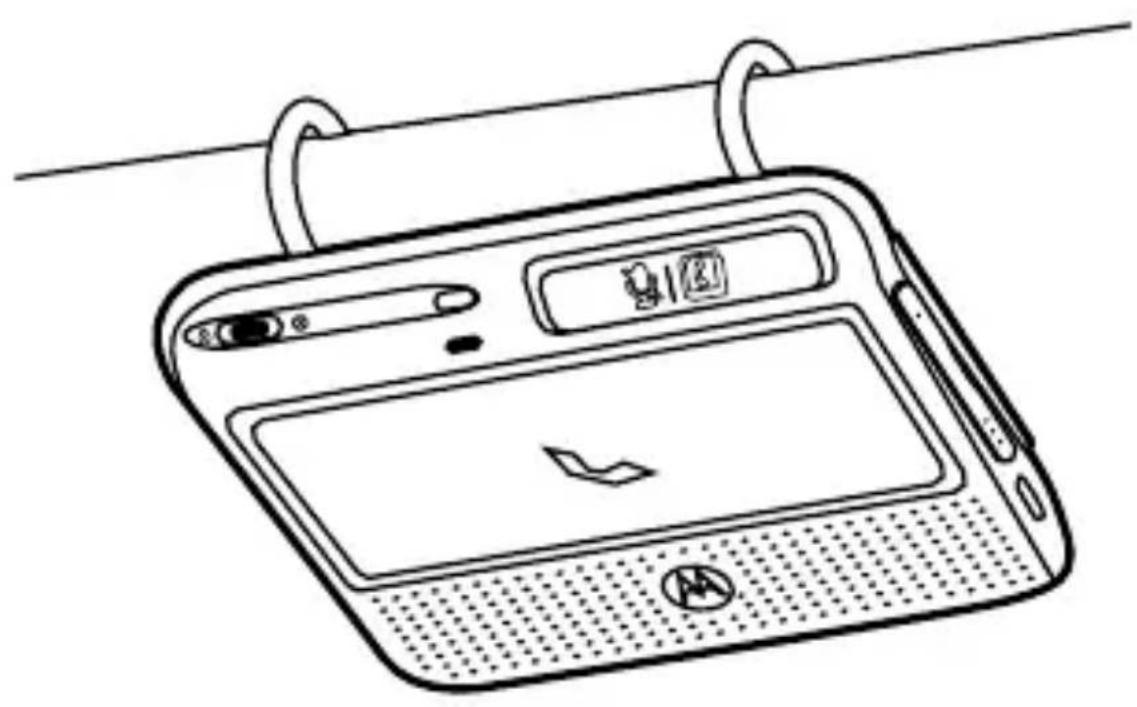 MOTOROLA T325 - instalación en el automóvil - 1