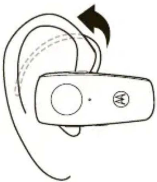 MOTOROLA H520 - installation du casque - 1