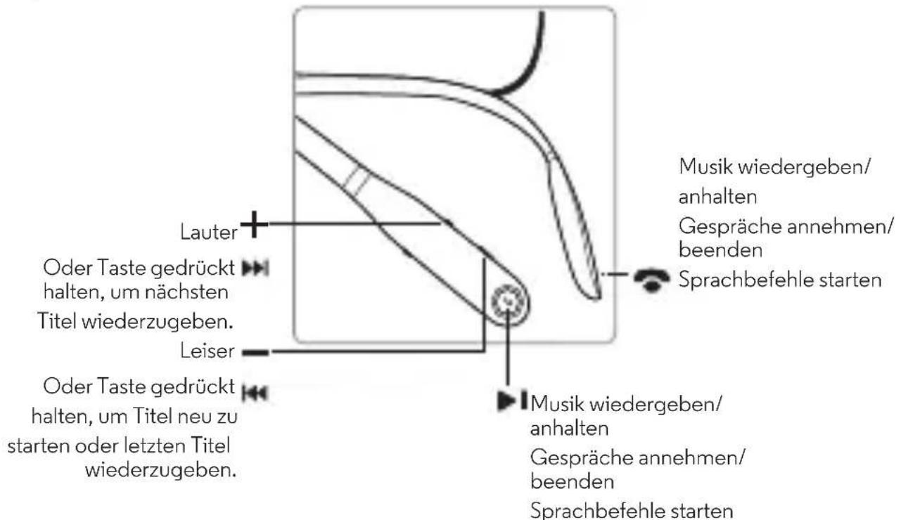 MOTOROLA Moto Surround - Anrufe, Sprach- und Musiksteuerung - 1