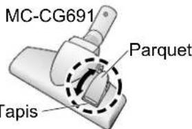 PANASONIC MCCG691RC79 - Réglez larosse - 2