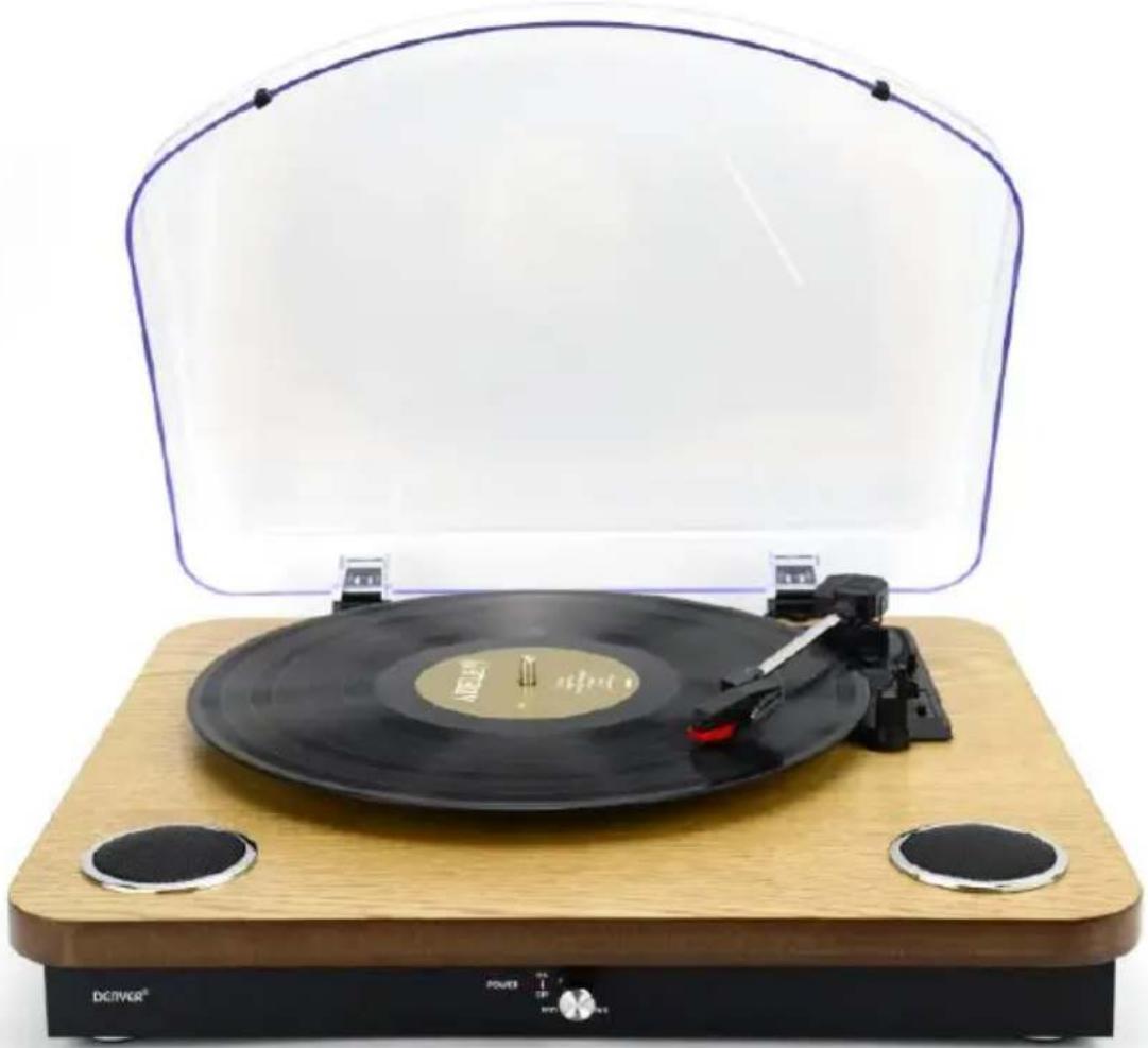 DENVER VPL210BLACK - Giradischi vintage a grandezza naturale - 1