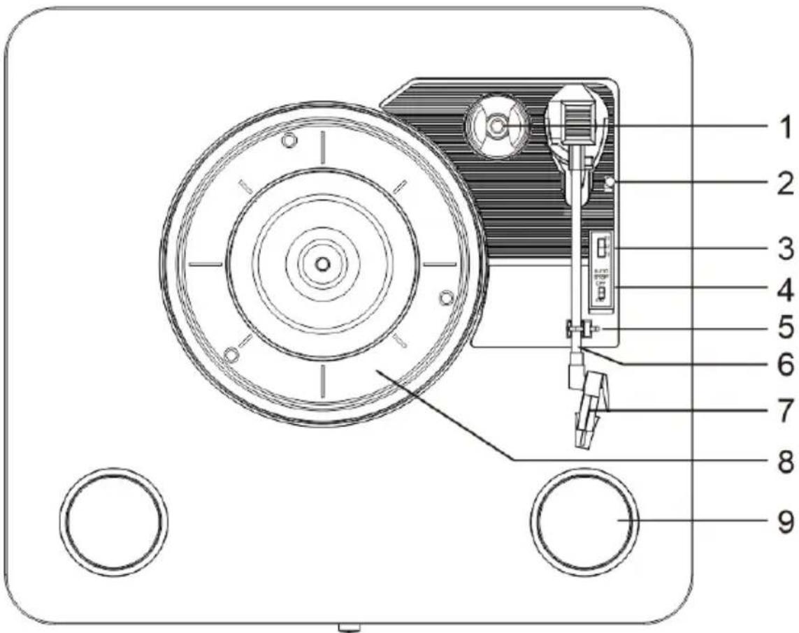 DENVER VPL210WOOD - BESCHREIBUNG - 1