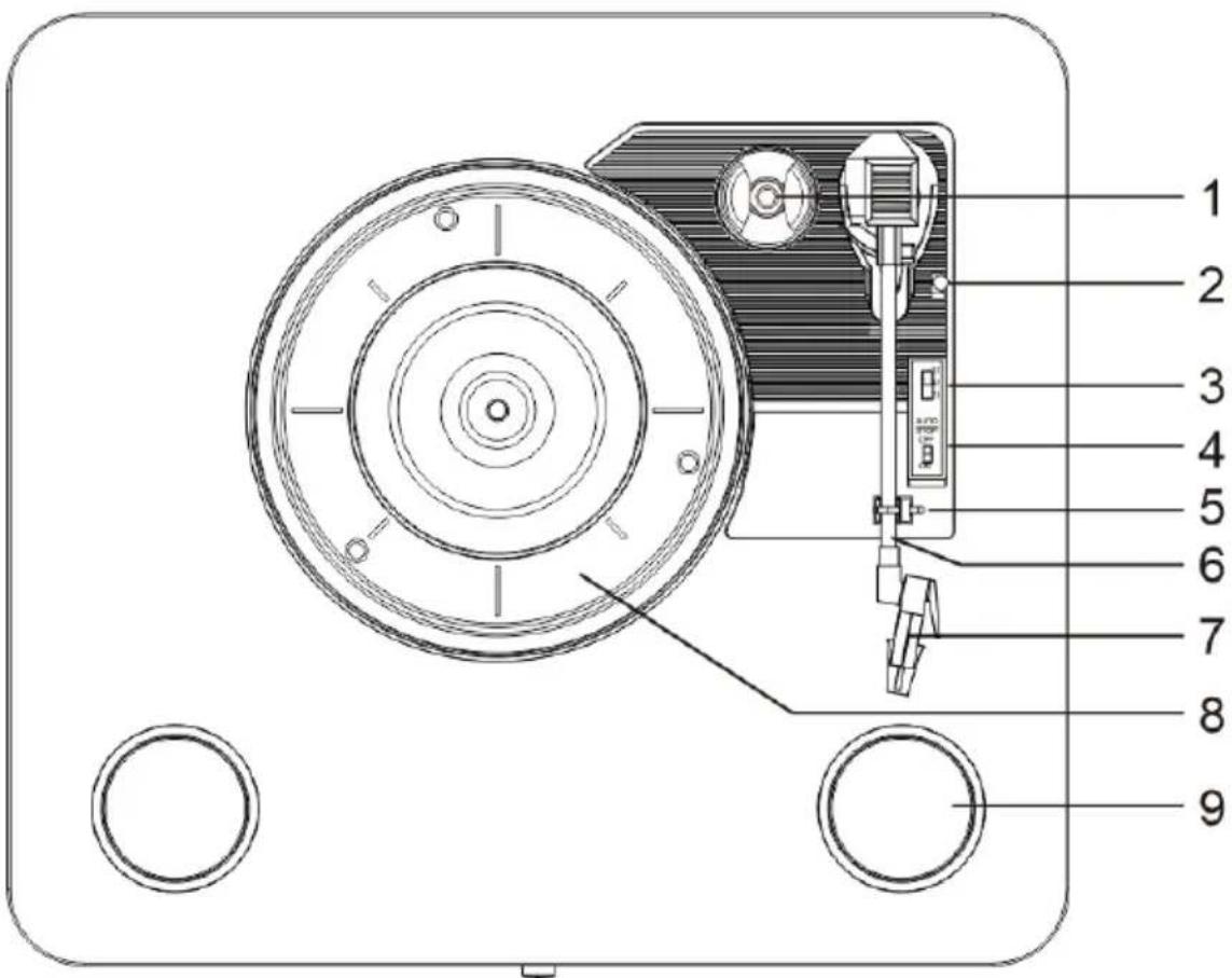 DENVER VPL210WOOD - BESKRIVNING - 1
