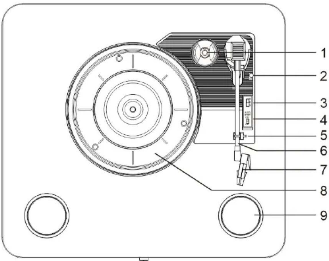 DENVER VPL210WOOD - OPIS - 1
