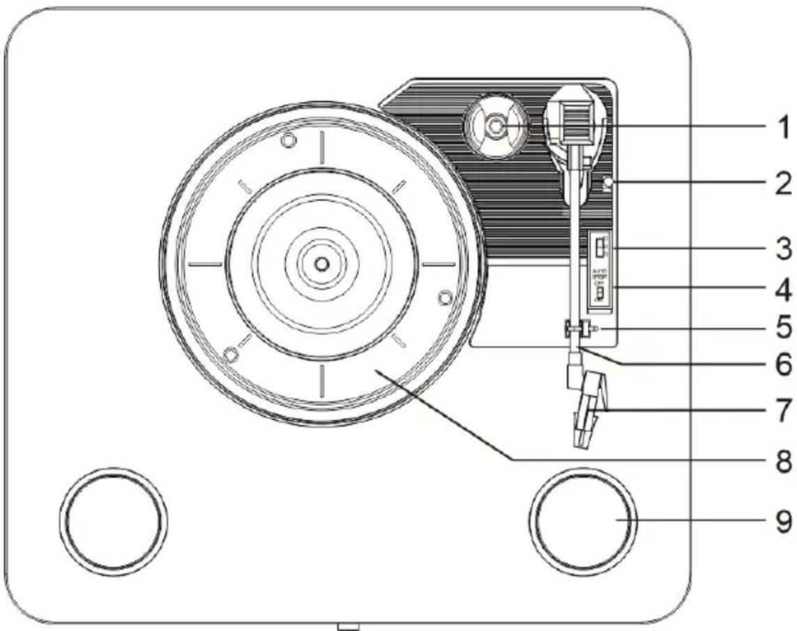 DENVER VPL210WOOD - BESCHRIJVING - 1