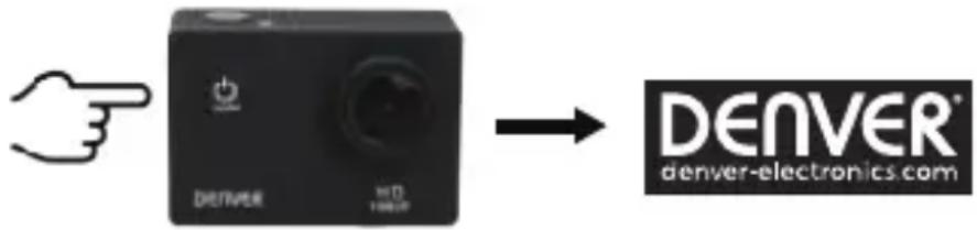 DENVER ACT320 - In-/uitschakelen - 1