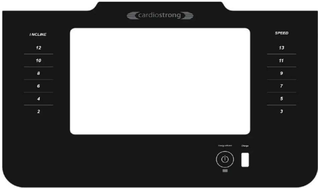 Cardiostrong TX30 - Affichage de la console - 1