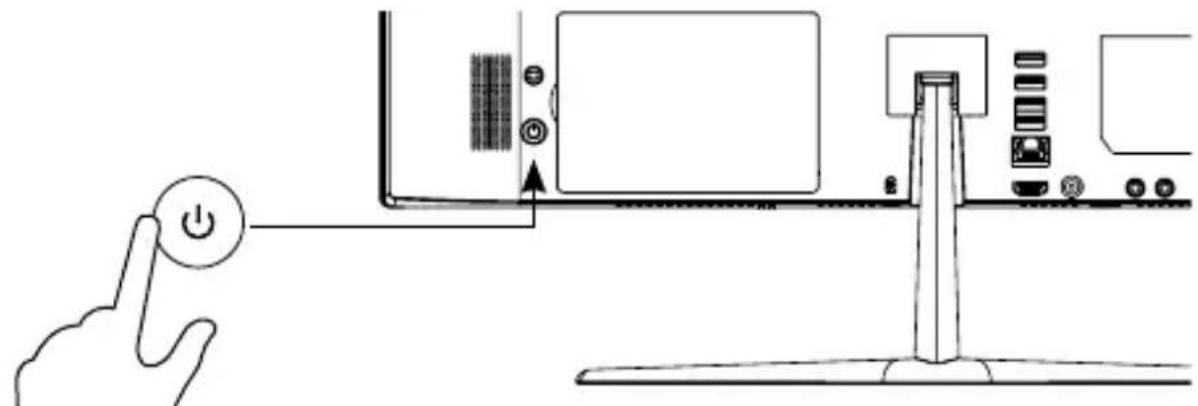 THOMSON AIO 24 - Turning your device on / off - 1