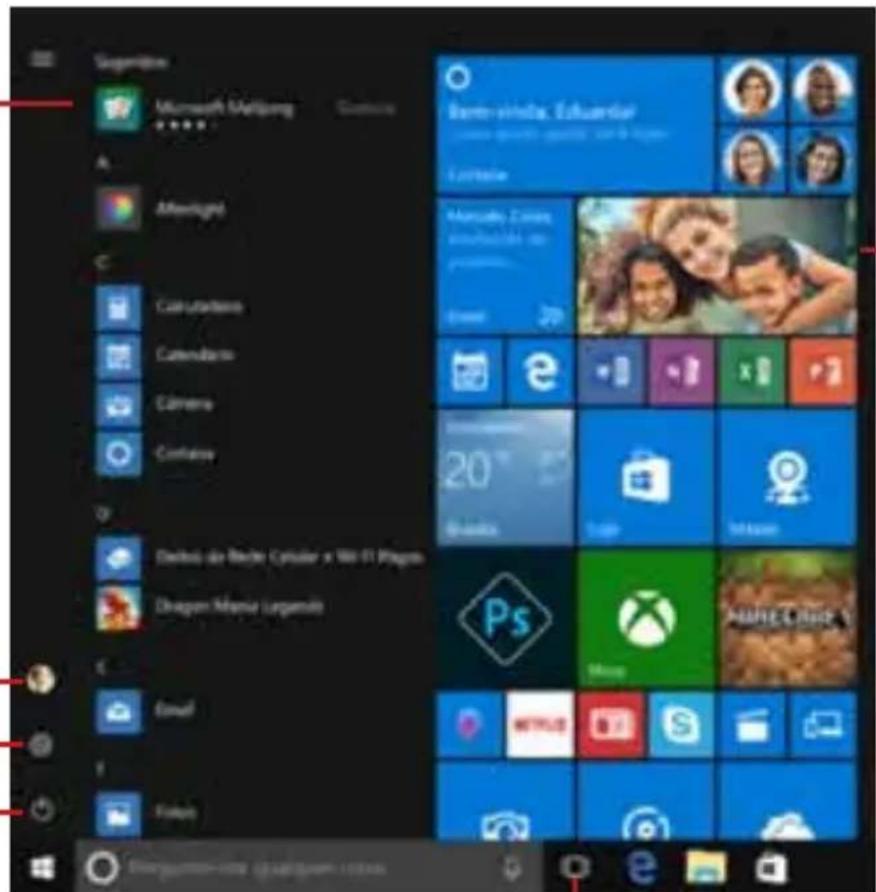 THOMSON AIO 24 - Apresentação do menu Iniciar - 1
