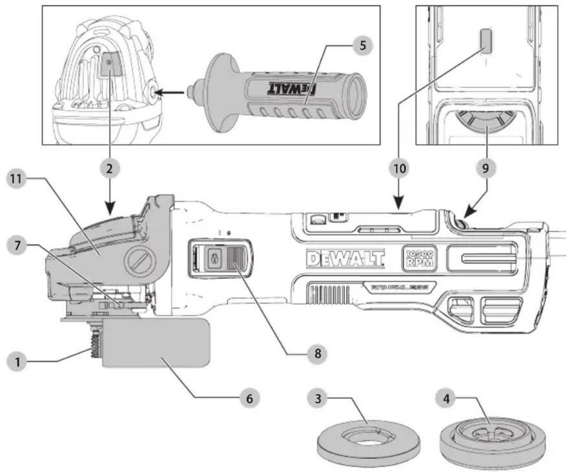 DEWALT DWE43240VS - Definiciones: Símbolos y palabras de alerta de seguridad - 1